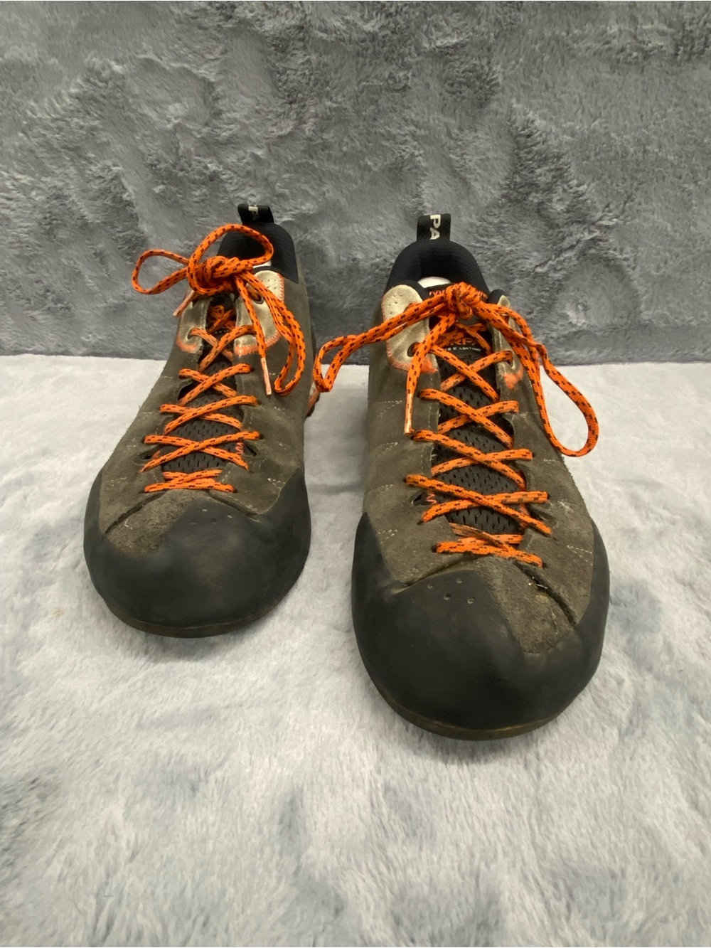 Scarpa Gecko Lite Climbing Hiking Trail Shoes Men’s 10.5 Women’s 9.5 Gray Black - Picture 6 of 11
